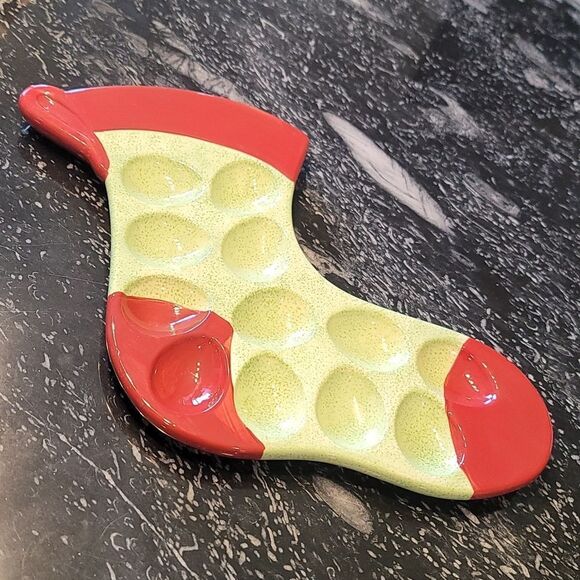 BRAND NEW CORSICA DEVILED EGG STRAY CHRISTMAS STOCKING - Picture 3 of 10
